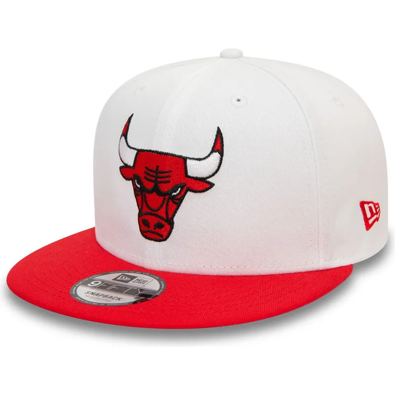 cappelli-piatta-rosso-snapback-9fifty-white-crown-patch-dei-chicago-bulls-nba-di-new-era cappelli-piatta-rosso-snapback-9fifty-white-crown-patch-dei-chicago-bulls-nba-di-new-era