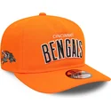 cappellino-curvo-arancione-snapback-9fifty-a-frame-coaches-dei-cincinnati-bengals-nfl-di-new-era