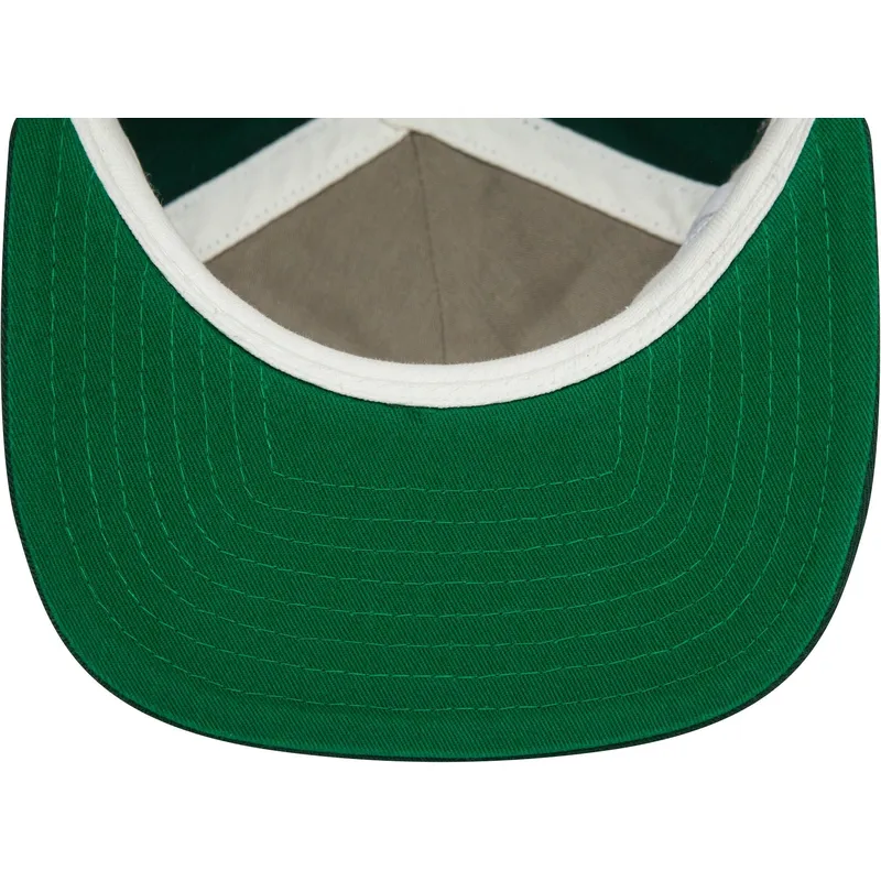 berretto-piatto-verde-snapback-golfer-alternative-eugene-emeralds-milb-di-new-era