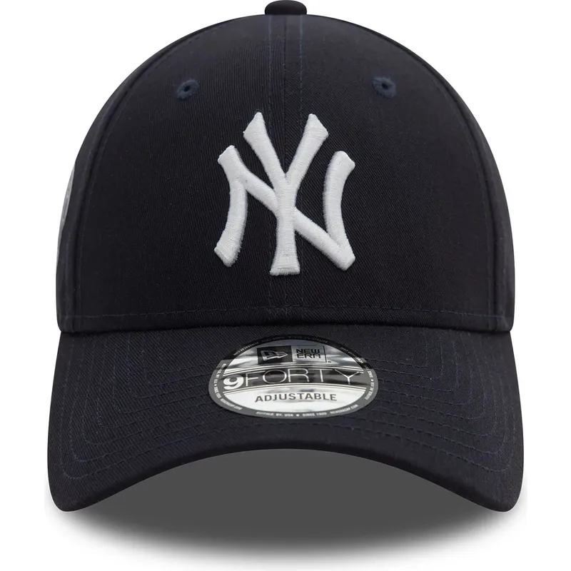 cappellino-visiera-curva-blu-marino-regolabile-9forty-side-patch-di-new-york-yankees-mlb-di-new-era
