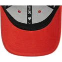 cappellino-curvo-arancione-regolabile-con-logo-nero-39thirty-league-essential-dei-new-york-yankees-mlb-di-new-era