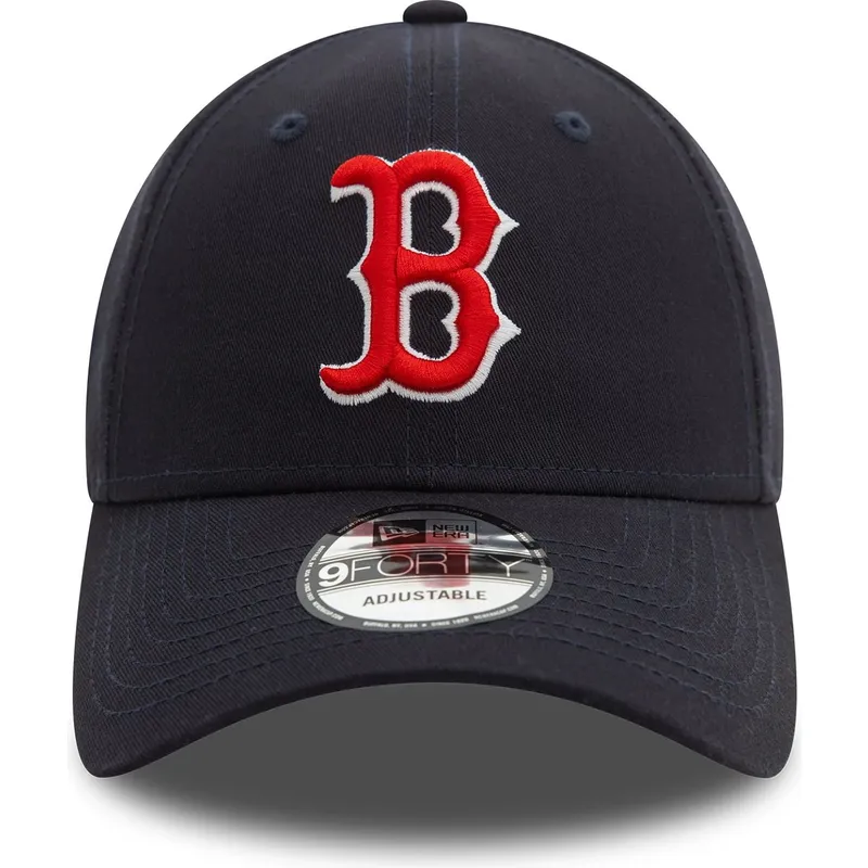 cappellino-visiera-curva-blu-marino-regolabile-9forty-side-patch-di-boston-red-sox-mlb-di-new-era