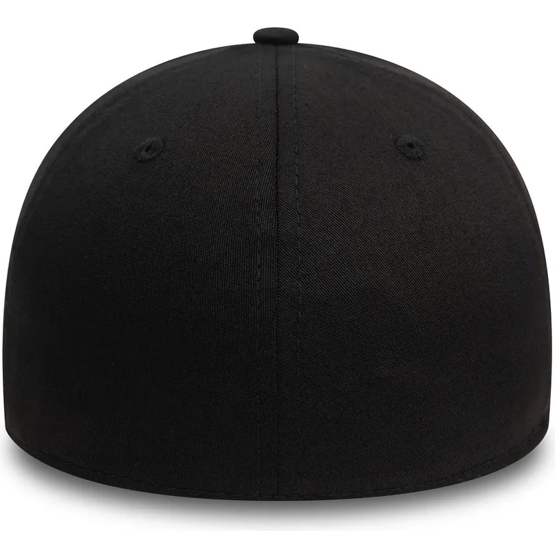 cappello-curvo-nero-regolabile-con-logo-nero-39thirty-monochrome-dei-new-york-yankees-mlb-di-new-era