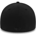 casquette-courbee-noire-ajustee-avec-logo-noir-39thirty-stretch-nylon-new-york-yankees-mlb-new-era
