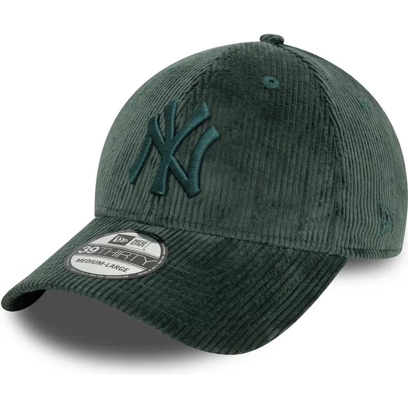 cappelli-curva-verde-regolato-39thirty-cord-dei-new-york-yankees-mlb-di-new-era