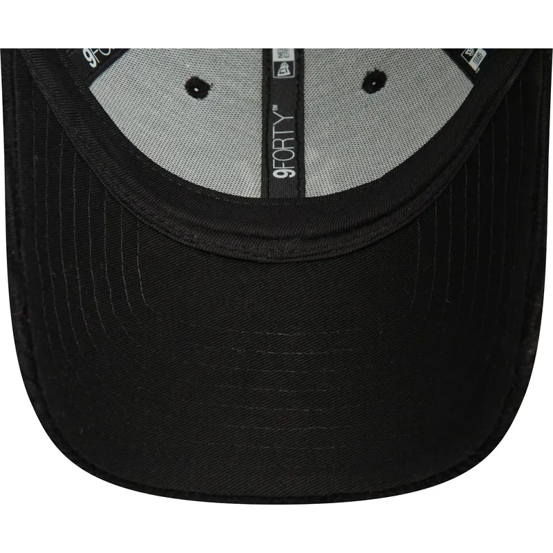 new-era-new-york-yankees-mlb-9forty-cord-svart-justerbar-damkeps-med-beige-logotyp