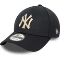 cappellino-regolabile-blu-navy-con-visiera-curva-9forty-pivot-knit-dei-new-york-yankees-mlb-di-new-era