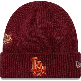 Cappello rosso World Series Patch dei Los Angeles Dodgers MLB di New Era
