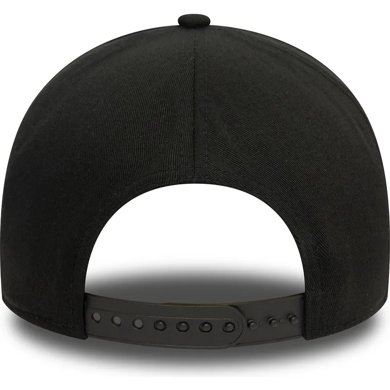 cappellino-curvo-nero-snapback-con-logo-nero-9forty-e-frame-monochrome-dei-new-york-yankees-mlb-di-new-era
