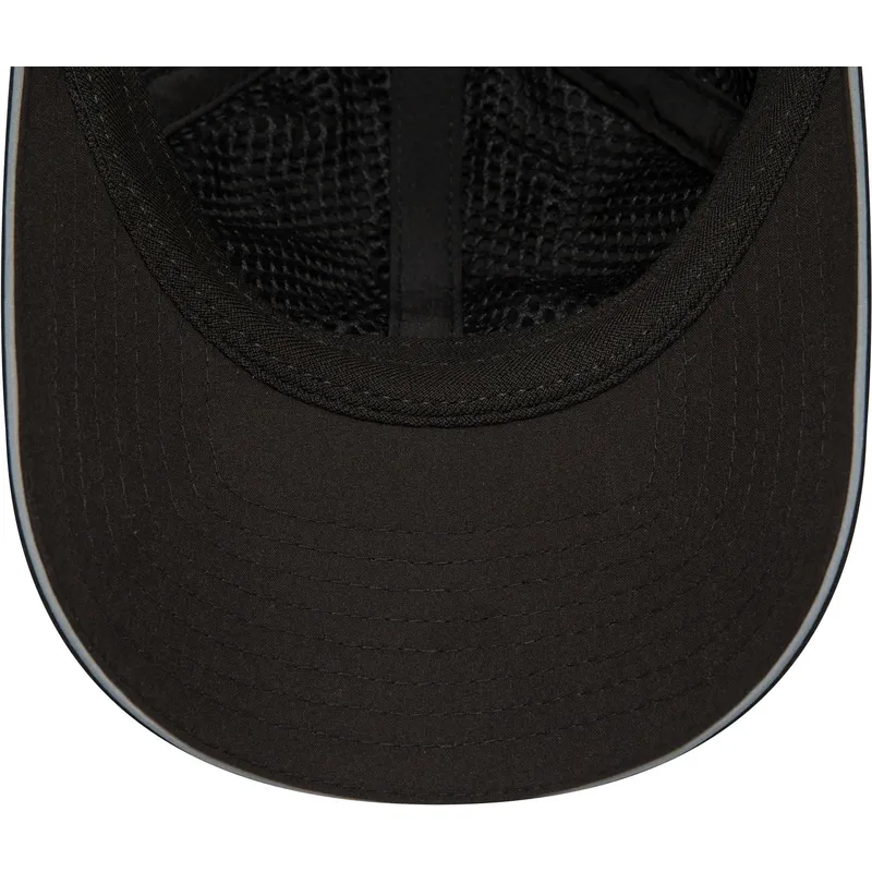 schwarze-verstellbare-curved-cap-fur-damen-9forty-open-back-von-new-era