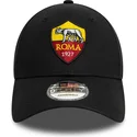sort-justerbar-curved-9forty-core-kasket-fra-associazione-sportiva-roma-serie-a-fra-new-era