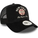 schwarze-9forty-a-frame-cord-graphic-trucker-cap-new-york-states-and-countries-von-new-era