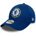 cappellino-curvo-blu-snapback-per-bambino-9forty-core-del-chelsea-football-club-premier-league-di-new-era
