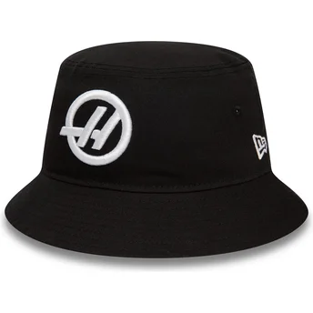 New Era Tapered Haas F1 Team Formula 1 Black Bucket Hat