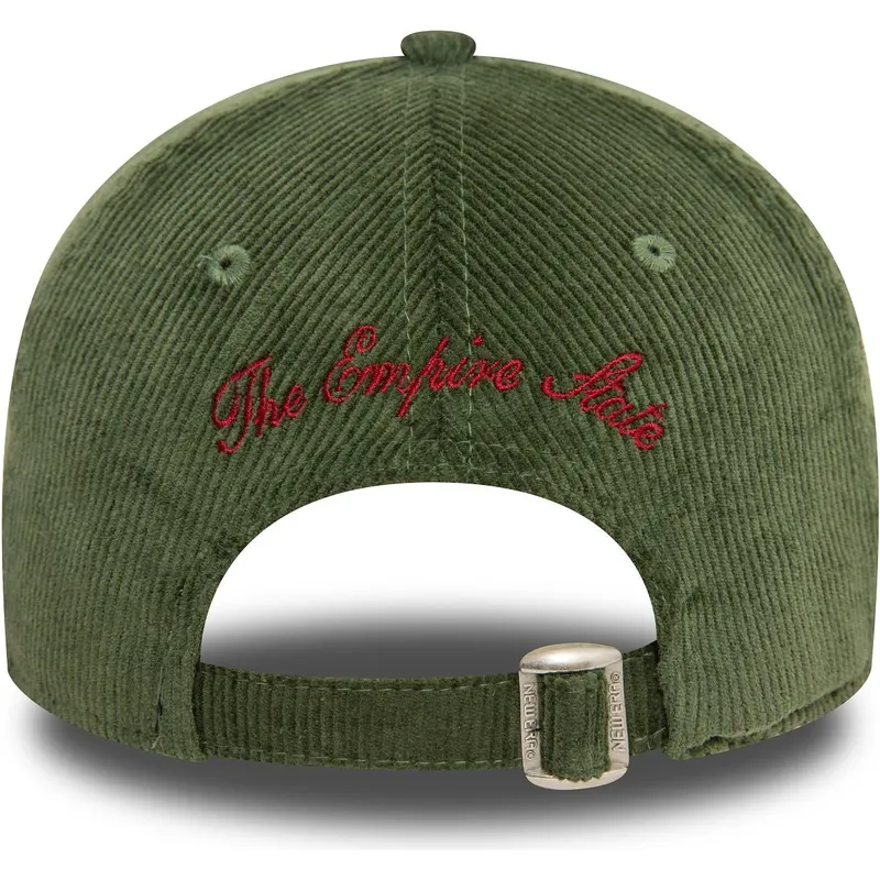 cappello-curvo-verde-regolabile-9twenty-cord-di-new-york-stati-e-paesi-di-new-era