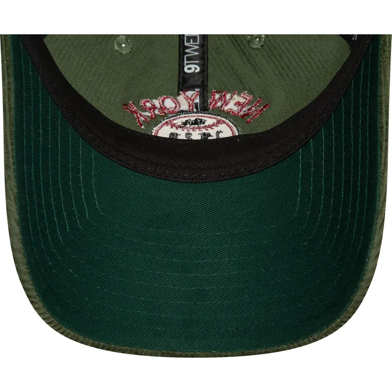 cappello-curvo-verde-regolabile-9twenty-cord-di-new-york-stati-e-paesi-di-new-era