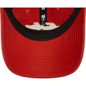 new-era-9twenty-heritage-script-verstellbare-orangefarbene-curved-cap