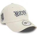 cappelli-curva-beige-cinghia-regolabile-9twenty-scribble-dei-ac-milan-serie-a-di-new-era