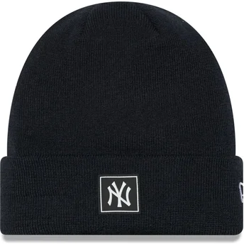 Gorro negro Team Cuff de New York Yankees MLB de New Era