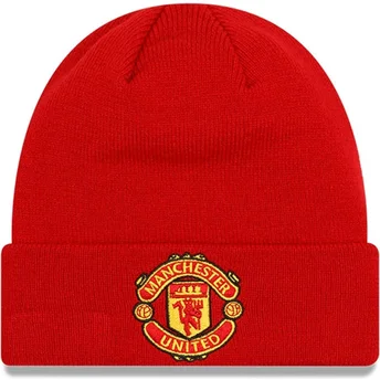 Berretto rosso Core Cuff del Manchester United Football Club Premier League di New Era