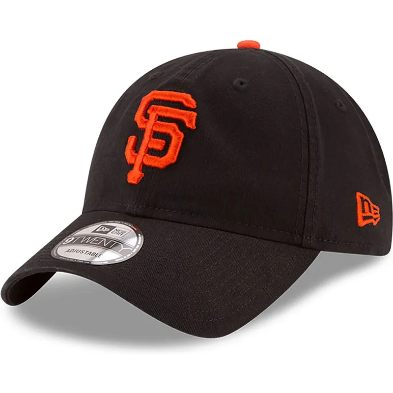 sort-justerbar-buet-kasket-9twenty-core-classic-fra-san-francisco-giants-mlb-fra-new-era