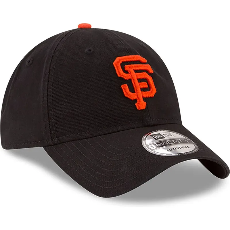 sort-justerbar-9twenty-core-classic-kasket-med-buet-skygge-fra-san-francisco-giants-mlb-af-new-era