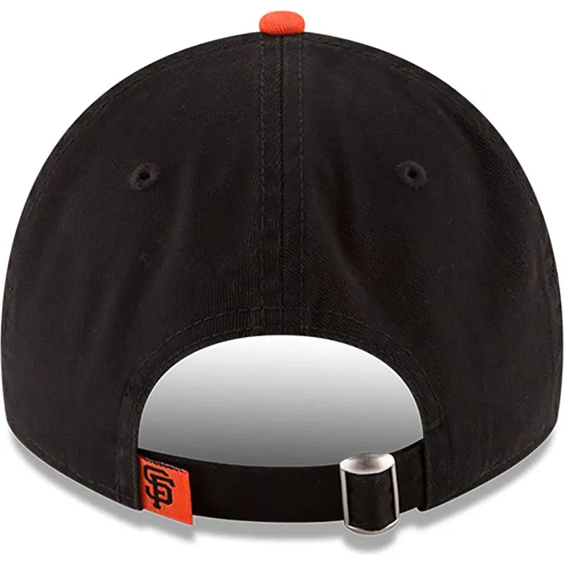 san-francisco-giants-mlb-new-era-9twenty-core-classic-svart-justerbar-bojd-keps