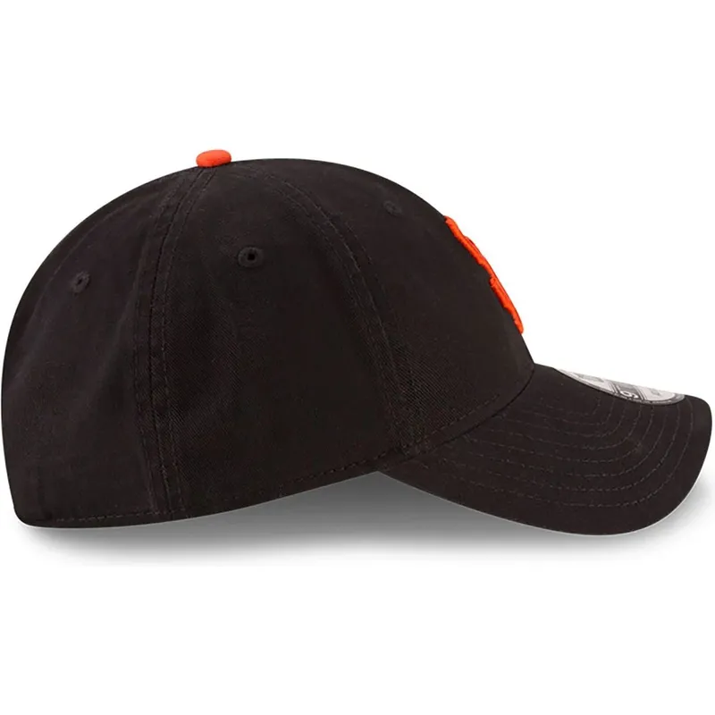 san-francisco-giants-mlb-new-era-9twenty-core-classic-svart-justerbar-bojd-keps