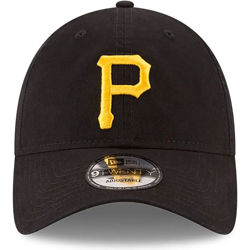 svart-justerbar-bojd-keps-9twenty-core-classic-pittsburgh-pirates-mlb-fran-new-era