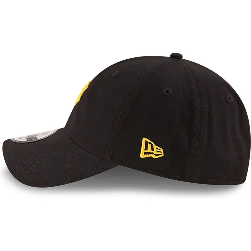 sort-justerbar-buet-kasket-9twenty-core-classic-fra-pittsburgh-pirates-mlb-fra-new-era