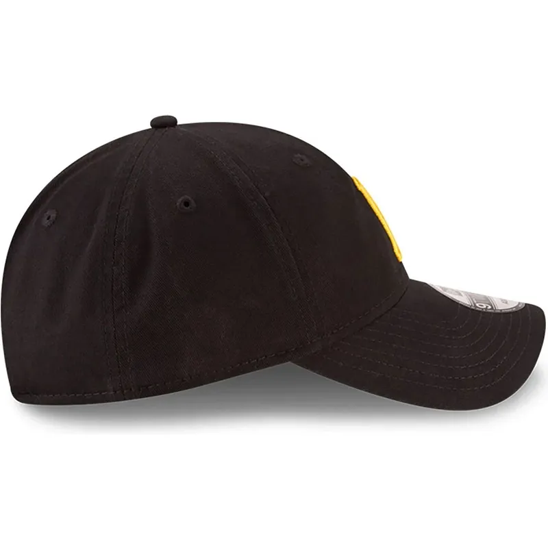 svart-justerbar-bojd-keps-9twenty-core-classic-pittsburgh-pirates-mlb-fran-new-era