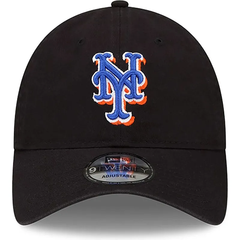 czarna-zakrzywiona-czapka-regulowana-9twenty-core-classic-new-york-mets-mlb-od-new-era