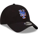 casquette-courbee-noire-ajustable-9twenty-core-classic-new-york-mets-mlb-new-era