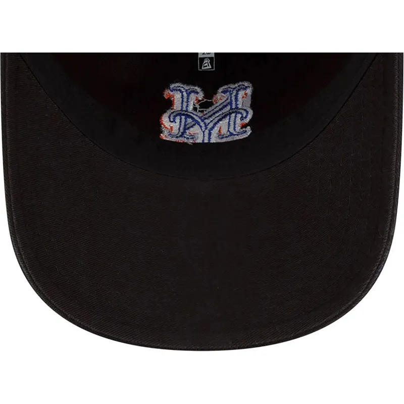 svart-bojd-justerbar-keps-9twenty-core-classic-fran-new-york-mets-mlb-av-new-era
