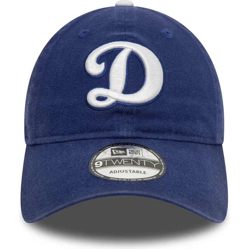 niebieska-zakrzywiona-czapka-z-daszkiem-9twenty-core-classic-los-angeles-dodgers-mlb-od-new-era-regulowana