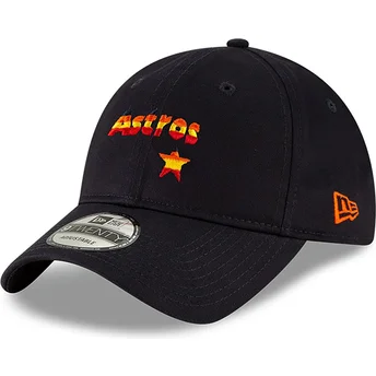 Justerbar marineblå buet kasket 9TWENTY Core Classic fra Houston Astros MLB fra New Era
