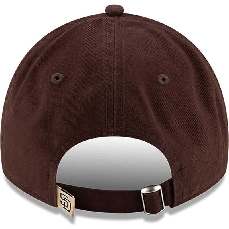 regulowana-brazowa-czapka-z-zakrzywionym-daszkiem-9twenty-core-classic-san-diego-padres-mlb-od-new-era