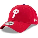 czerwona-regulowana-czapka-z-zakrzywionym-daszkiem-9twenty-core-classic-philadelphia-phillies-mlb-new-era