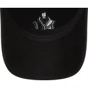 schwarze-verstellbare-curved-cap-mit-schwarzem-logo-9twenty-washed-der-new-york-yankees-mlb-von-new-era