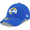 cappello-curvo-blu-regolabile-per-bambino-9forty-the-league-dei-los-angeles-rams-nfl-di-new-era