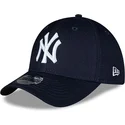 cappellino-curvo-blu-navy-regolabile-per-bambino-9forty-the-league-dei-new-york-yankees-mlb-di-new-era