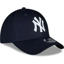cappellino-curvo-blu-navy-regolabile-per-bambino-9forty-the-league-dei-new-york-yankees-mlb-di-new-era