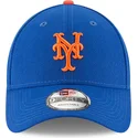 casquette-courbee-bleue-ajustable-pour-enfant-9forty-the-league-new-york-mets-mlb-new-era