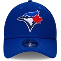 9forty-the-league-toronto-blue-jays-mlb-new-era-verstellbare-blaue-kinderkappe-mit-gebogenem-schirm