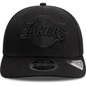 cappellino-curvo-nero-snapback-9fifty-stretch-snap-dei-los-angeles-lakers-nba-di-new-era