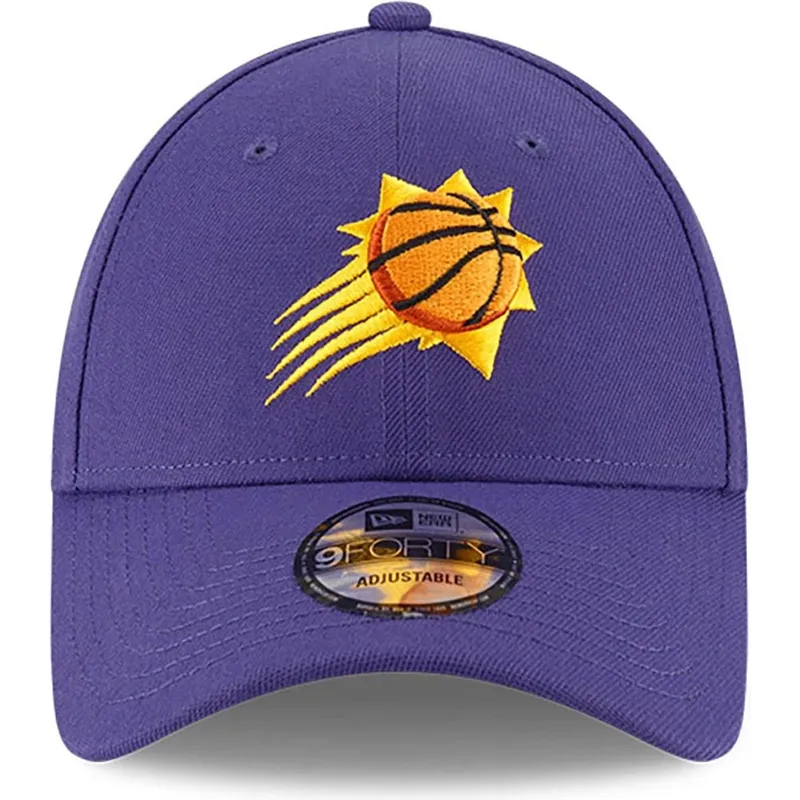 justerbar-violet-kurvet-kasket-9forty-the-league-fra-phoenix-suns-nba-fra-new-era