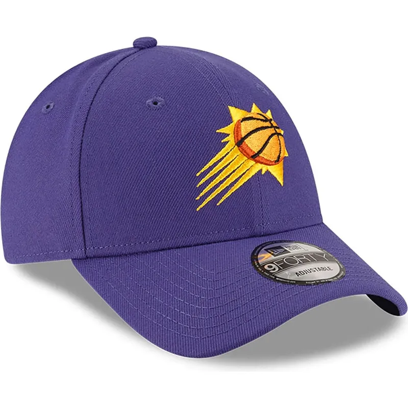 justerbar-violet-buet-kasket-9forty-the-league-fra-phoenix-suns-nba-fra-new-era