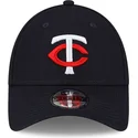 gorra-curva-azul-marino-ajustable-9forty-the-league-de-minnesota-twins-mlb-de-new-era