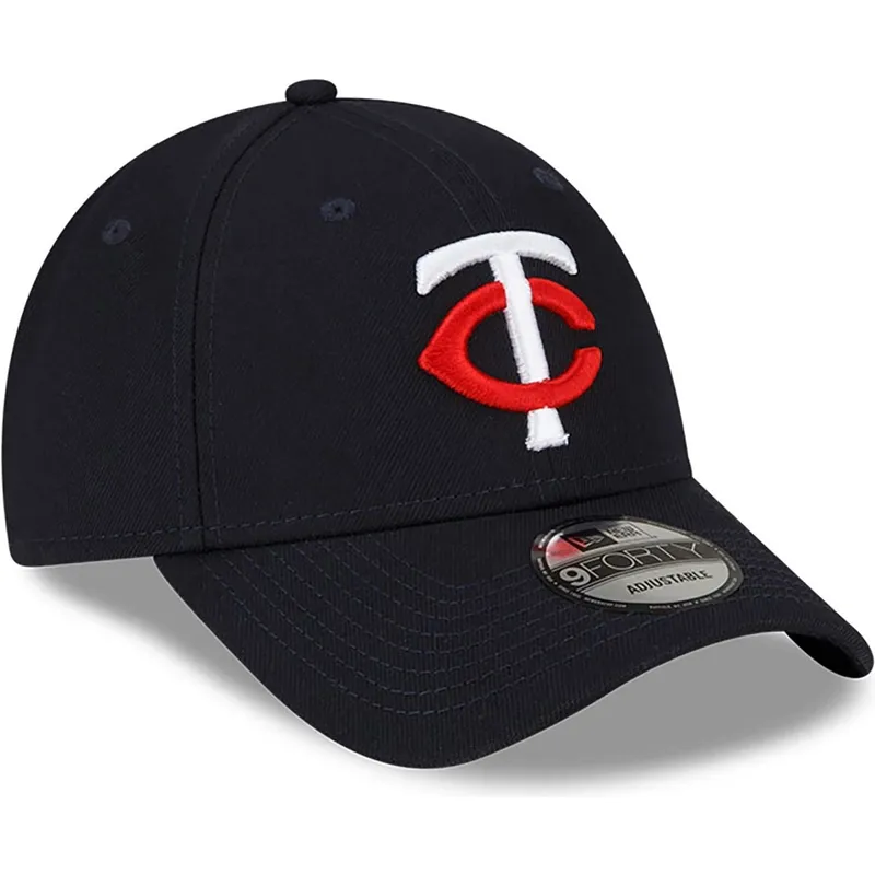 cappellino-visiera-curva-blu-marino-regolabile-9forty-the-league-di-minnesota-twins-mlb-di-new-era