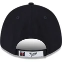 casquette-courbee-bleue-marine-ajustable-9forty-the-league-minnesota-twins-mlb-new-era